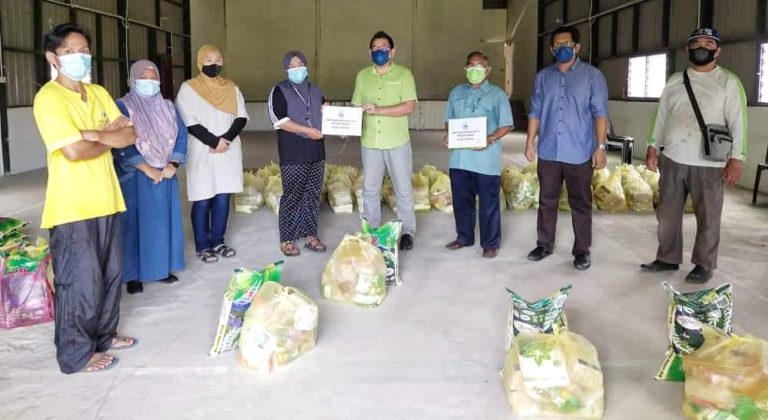 Agihan Bantuan Bakul Makanan Dun Lamag Berjalan Lancar