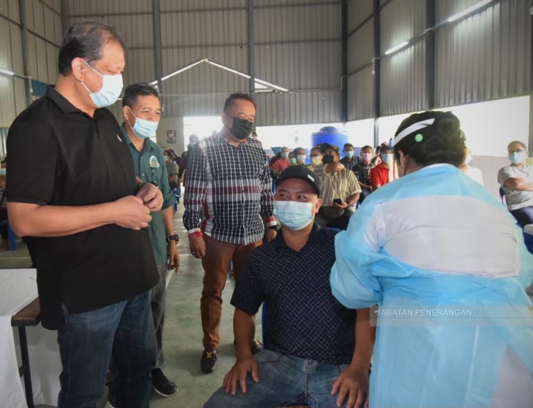 PICK : 138 Penduduk Kampung Tudan Lengkap Vaksin COVID-19