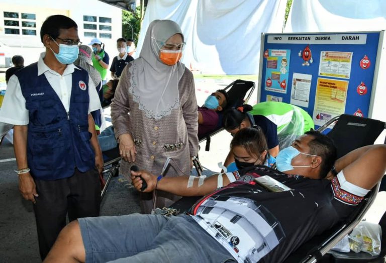 Isteri Ketua Menteri sokong kempen Jom Derma Darah Tuaran