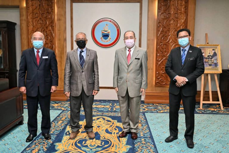 Hajiji Terima Kunjungan Pemimpin Pengakap Sabah