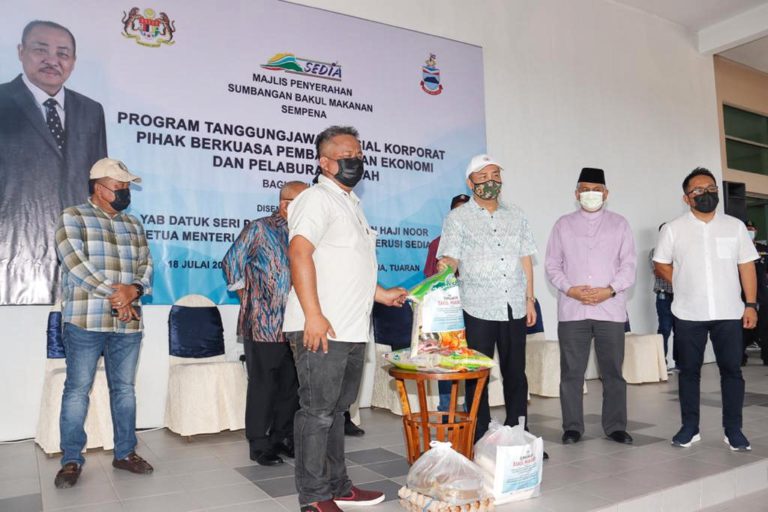 Hajiji mahu SEDIA terus aktif dalam CSR, bantu ketika pandemik