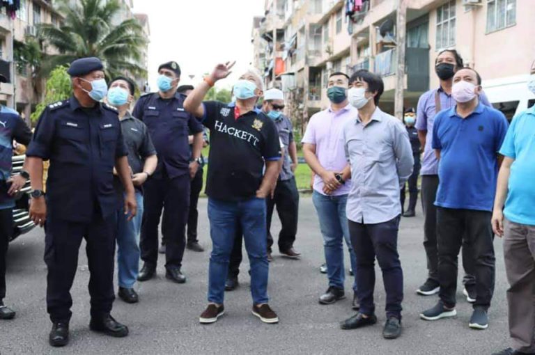 Tangki Rosak Di Perumahan Balai Polis Sandakan Akan Diperbaiki