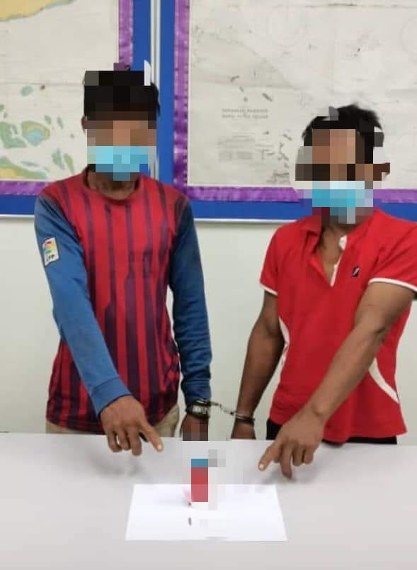 PPM Lahad Datu Tahan 2 Lelaki Miliki Dadah