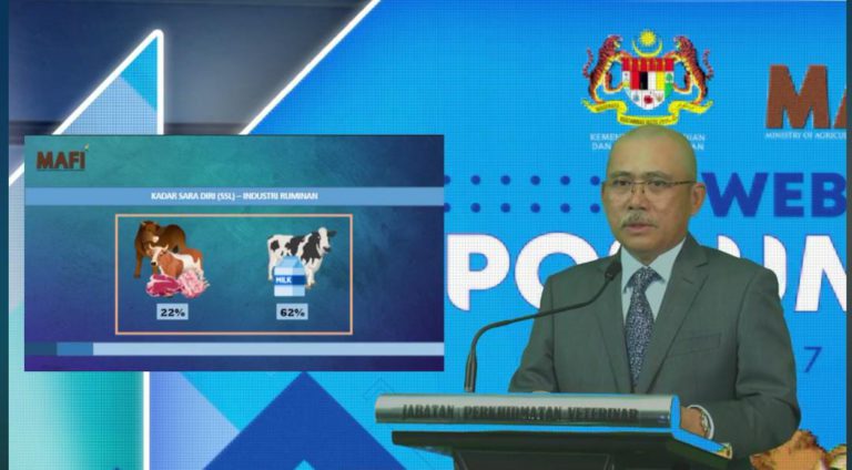 Dua Pelan Strategik Pembangunan Industri Pedaging & Tenusu Negara Dilancarkan