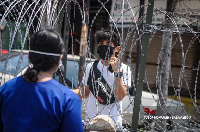 COVID-19 : 100 Lokaliti Dikenakan PKPD, Hampir Keseluruhan Daerah Berada Dalam Zon Merah Di Sabah