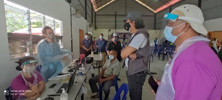 PICK : 1,134 Penduduk Mukim Senagang Lengkap Terima Vaksin COVID-19