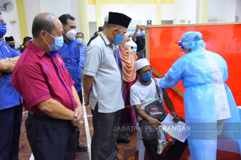 PICK : Beaufort Capai Peratusan Tinggi Dalam Vaksinasi COVID-19