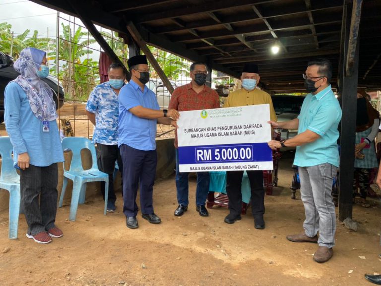 MUIS Salur Bantuan Khas Kepada Mangsa Kebakaran Di Tawau & Semporna