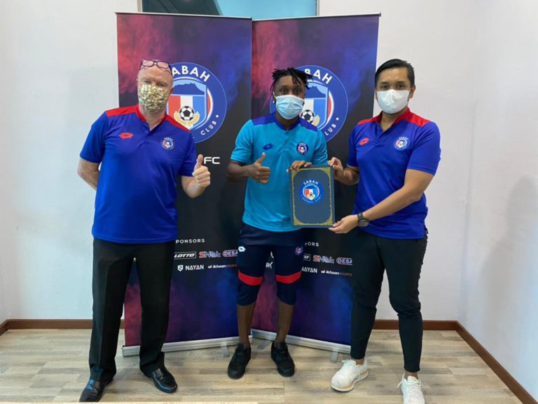 SUKAN: Levy Madinda Kekal Bersama Sabah FC, Akan Beraksi Malam Ini Menentang Kuala Lumpur City FC
