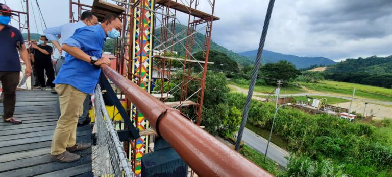 Lukisan Mural Jambatan Tamparuli Bakal Jadi Tarikan Pelancong Luar