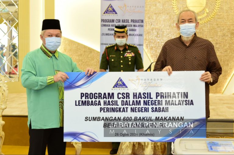 LHDN Sumbang 1,000 Bakul Makanan, Bantu Golongan Terjejas