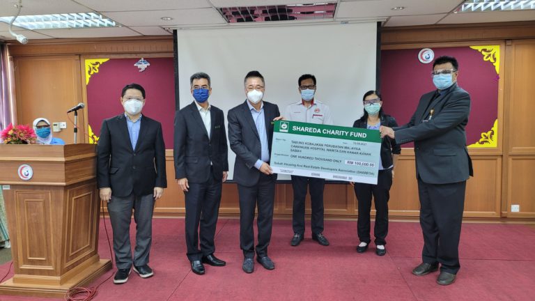 SHAREDA Sumbang Dana Kepada HWKKS Bagi Dapatkan Peralatan Perubatan Penting