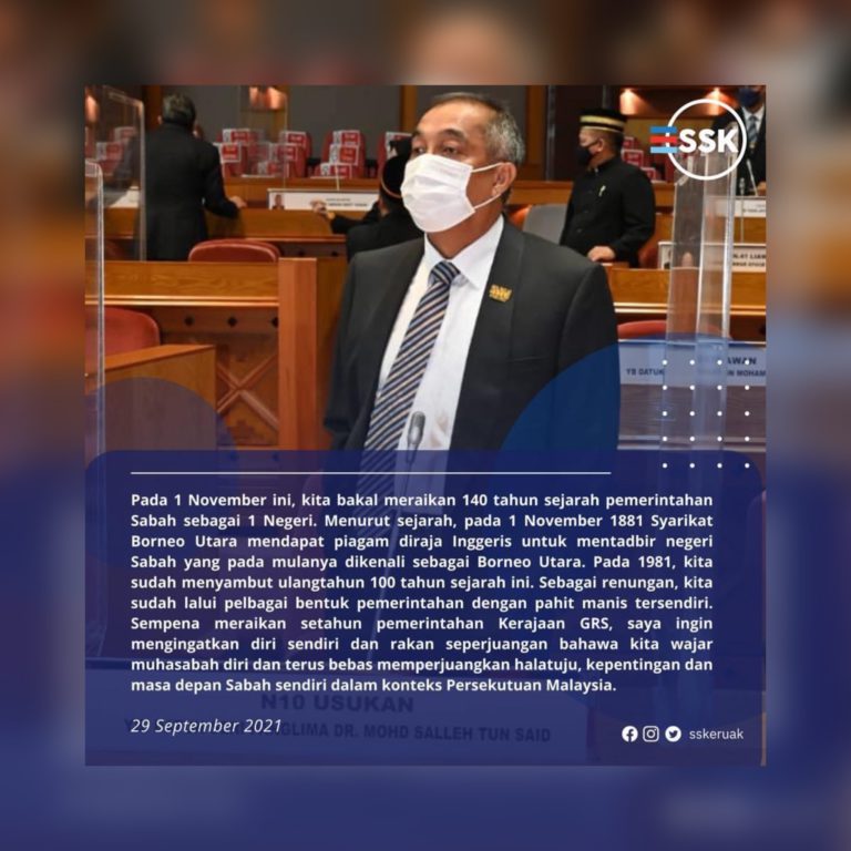 Pemimpin Sabah perlu muhasabah, bebas perjuangkan hala tuju, kata Salleh