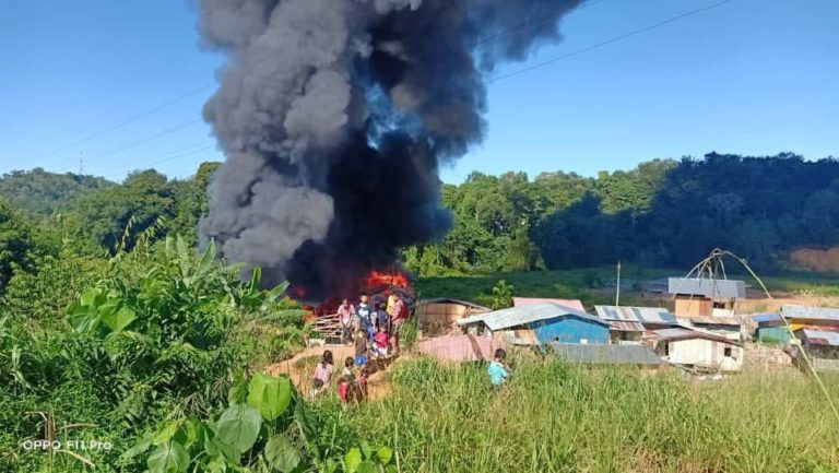 3 Kenderaan, Rumah, Gereja Musnah Dijilat Api