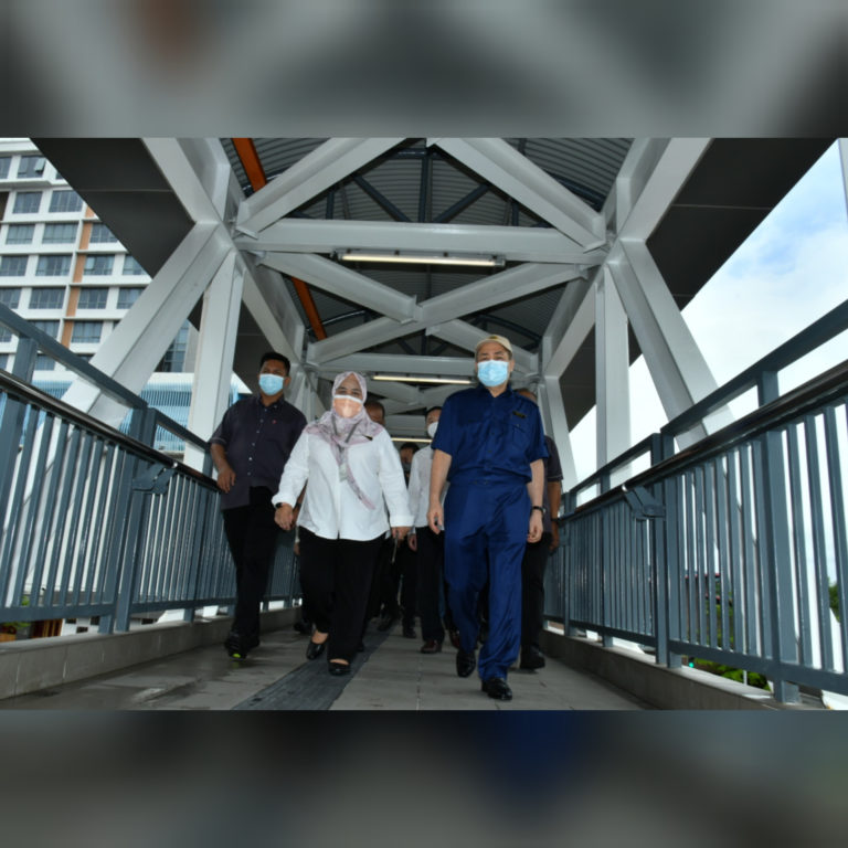 Hajiji Lancar Sky Bridge RM31.5 Juta Di Kota Kinabalu