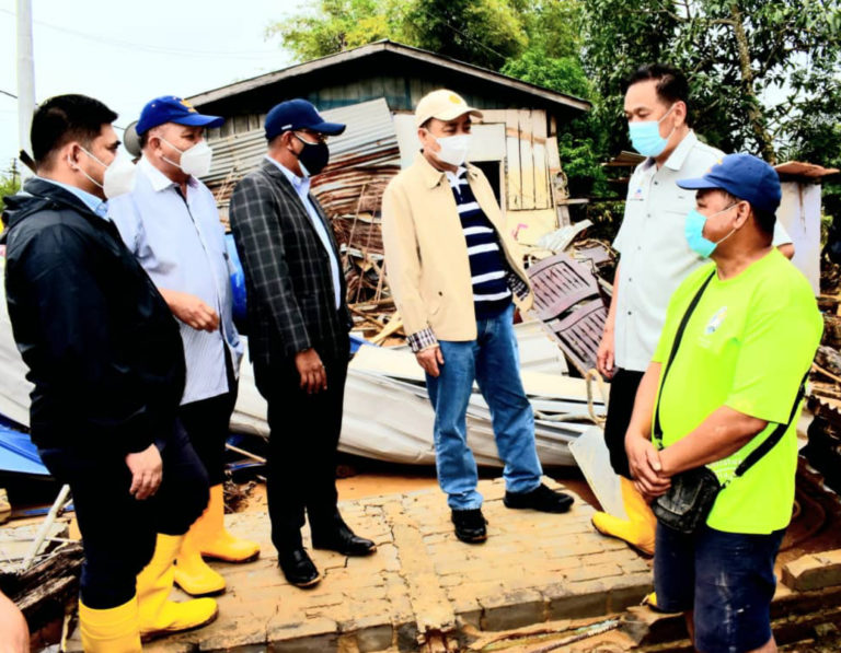 Dua Pakej Penebatan Banjir Untuk Daerah Penampang Telah Diselesaikan – Hajiji