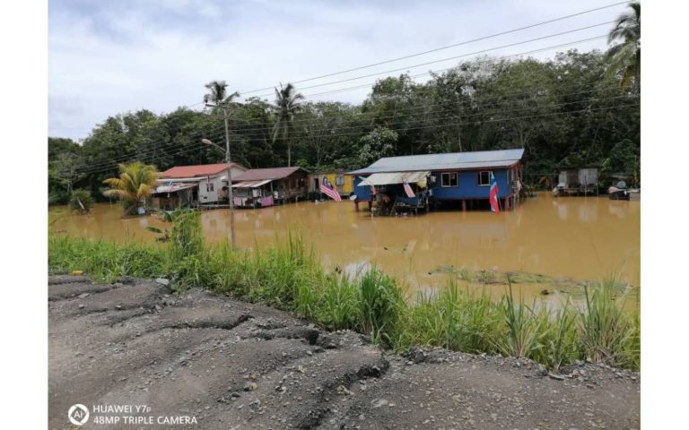 Tali air tersumbat punca beberapa kampung di Sindumin mudah dinaiki air