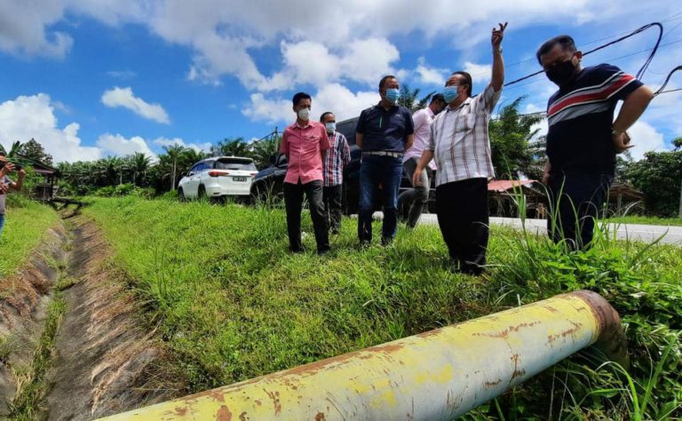 Jahid Turun Padang Tinjau Perkembangan Projek BALB