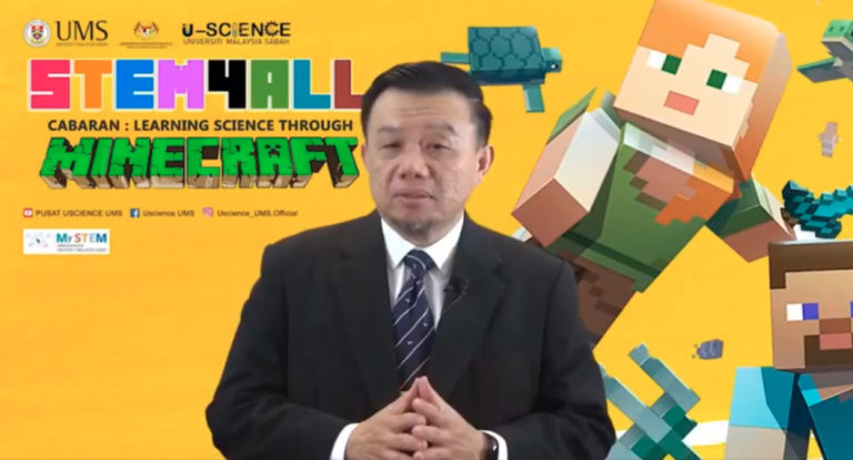 Pertandingan Berasaskan Aplikasi ‘Minecraft’ Inisiatif UMS Pupuk STEM Dalam Kalangan Pelajar Sekolah