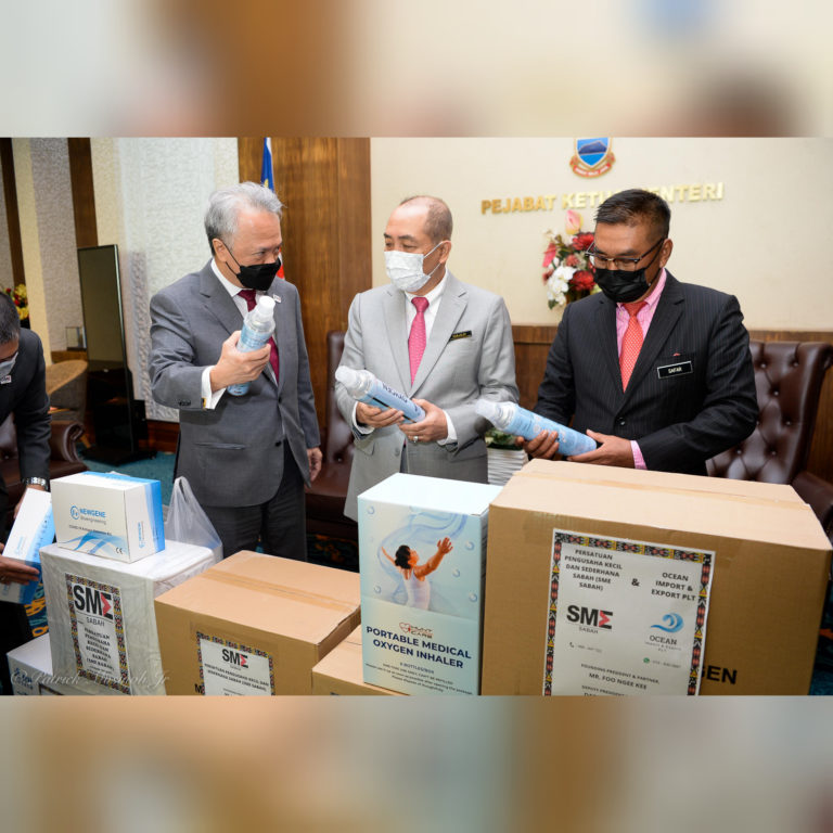 SME Sumbang PPE Kepada Petugas Barisan Hadapan Sabah