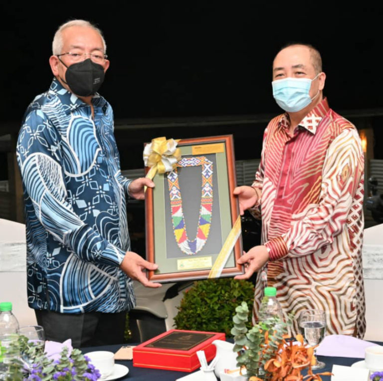 Hajiji Terima Kunjungan Menteri Luar Bandar Malaysia