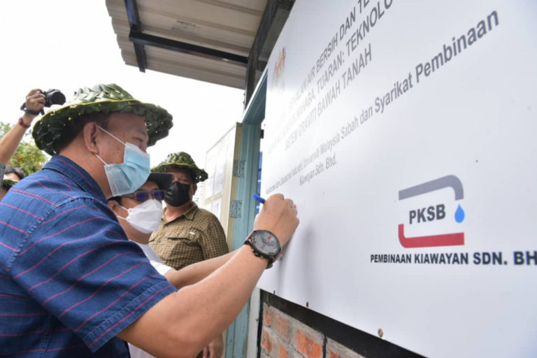 Sinergi Inovasi UMS-Industri Hasil Dana MOSTI Atasi Isu Air Bersih Penduduk Kiulu