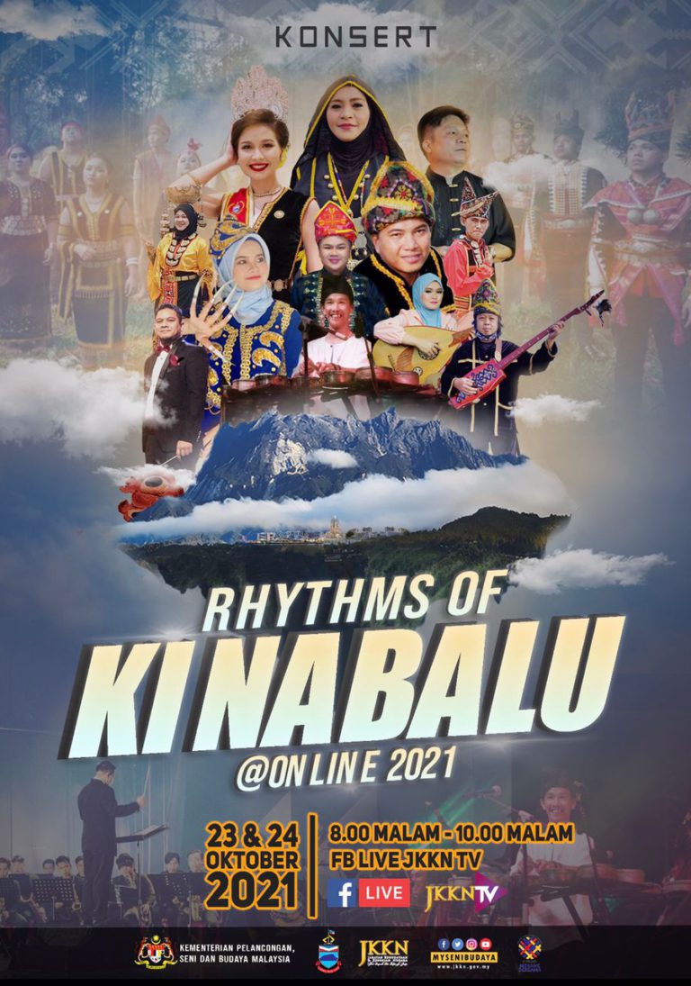 JKKN Sabah Anjur Rhythms of Kinabalu @ Online 2021