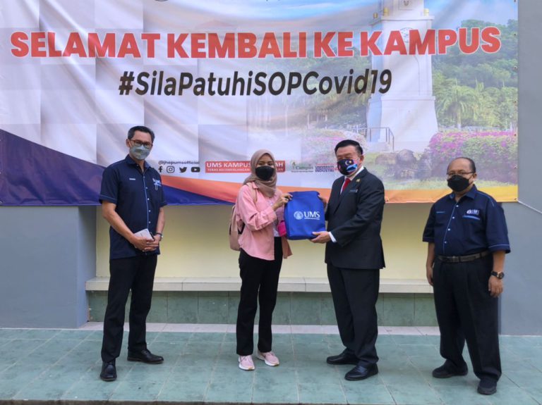 5,268 Pelajar UMS Kembali Ke Kampus