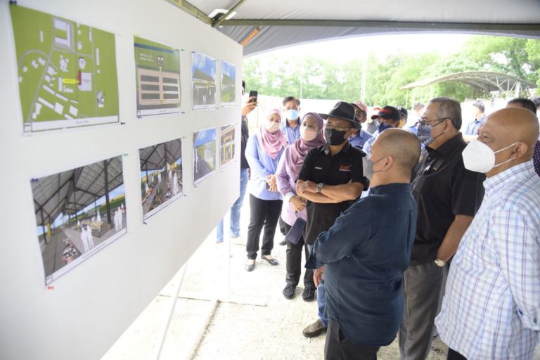 Naiktaraf Pasar Tamu Beluran Siap Pertengahan Mei 2022