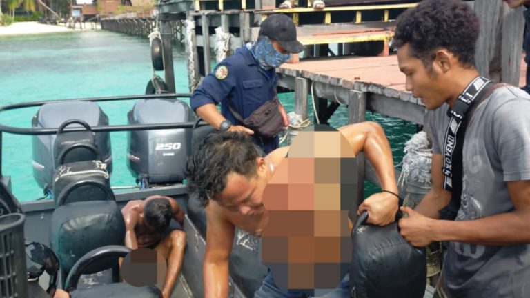 ATB2 & Reef Guardin Bantu 4 Mangsa Bot Terbakar