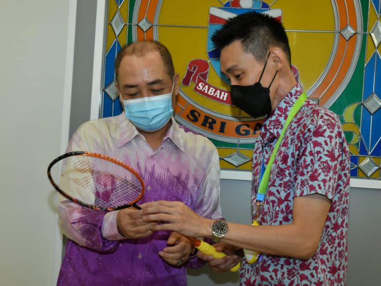 Hajiji Terima Kunjungan Lee Chong Wei