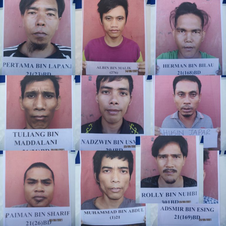 7 Diburu, 7 Lagi Berjaya Diberkas Di Kimanis