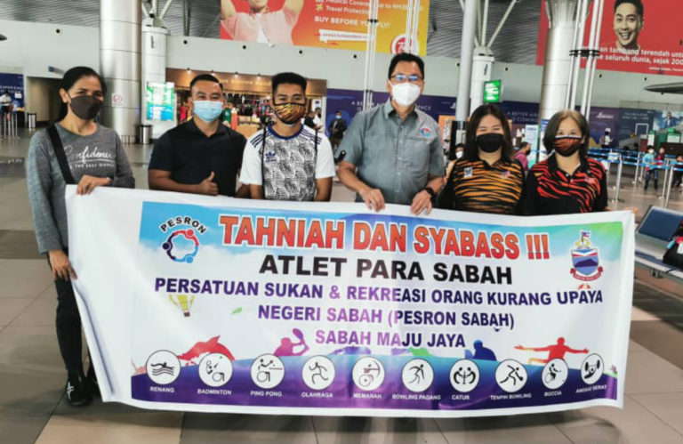 3 Atlet Para Sabah Wakil Malaysia Ke Sukan Para Remaja Asia Bahrain 2021