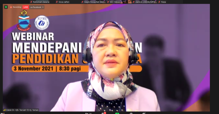 MPWS Anjur Webinar Mendepani Cabaran Masa Kini