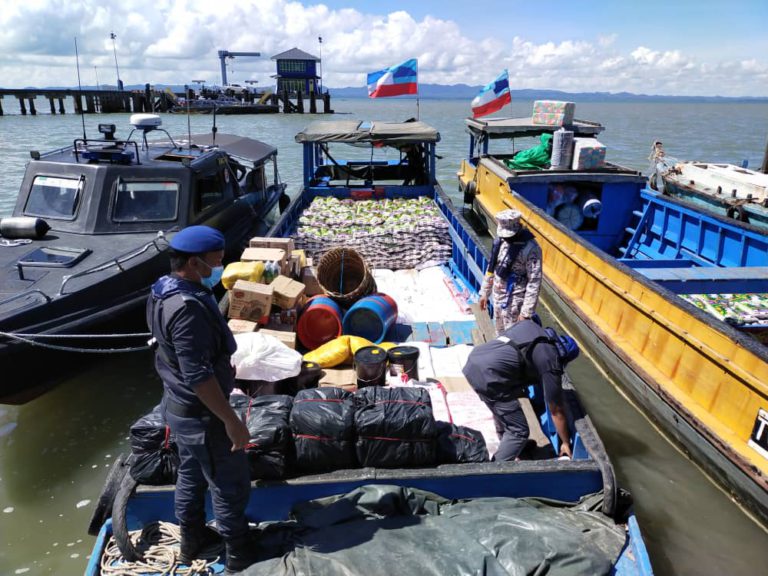 Maritim Malaysia, KPDNHEP Banteras Penyeludupan Barang Kawalan Di Perairan Tawau