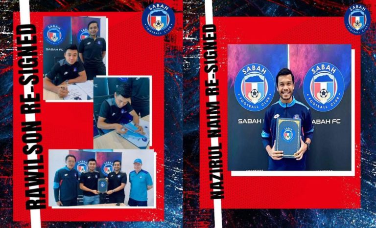Dua Pemain Ikat Kontrak Baharu Bersama Sabah FC