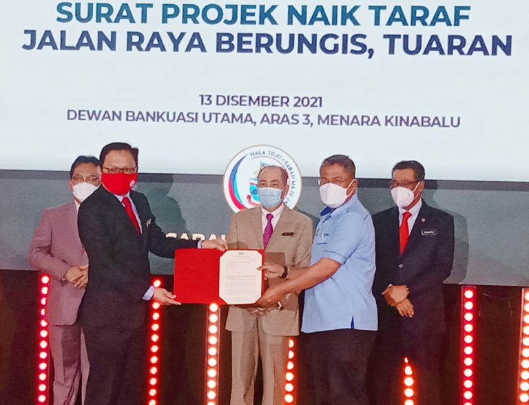 Jalan Berungis Akan Dinaik Taraf Kepada Dua Laluan