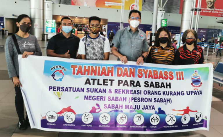 Atlet Para Sabah Bawa Pulang Dua Pingat Gangsa
