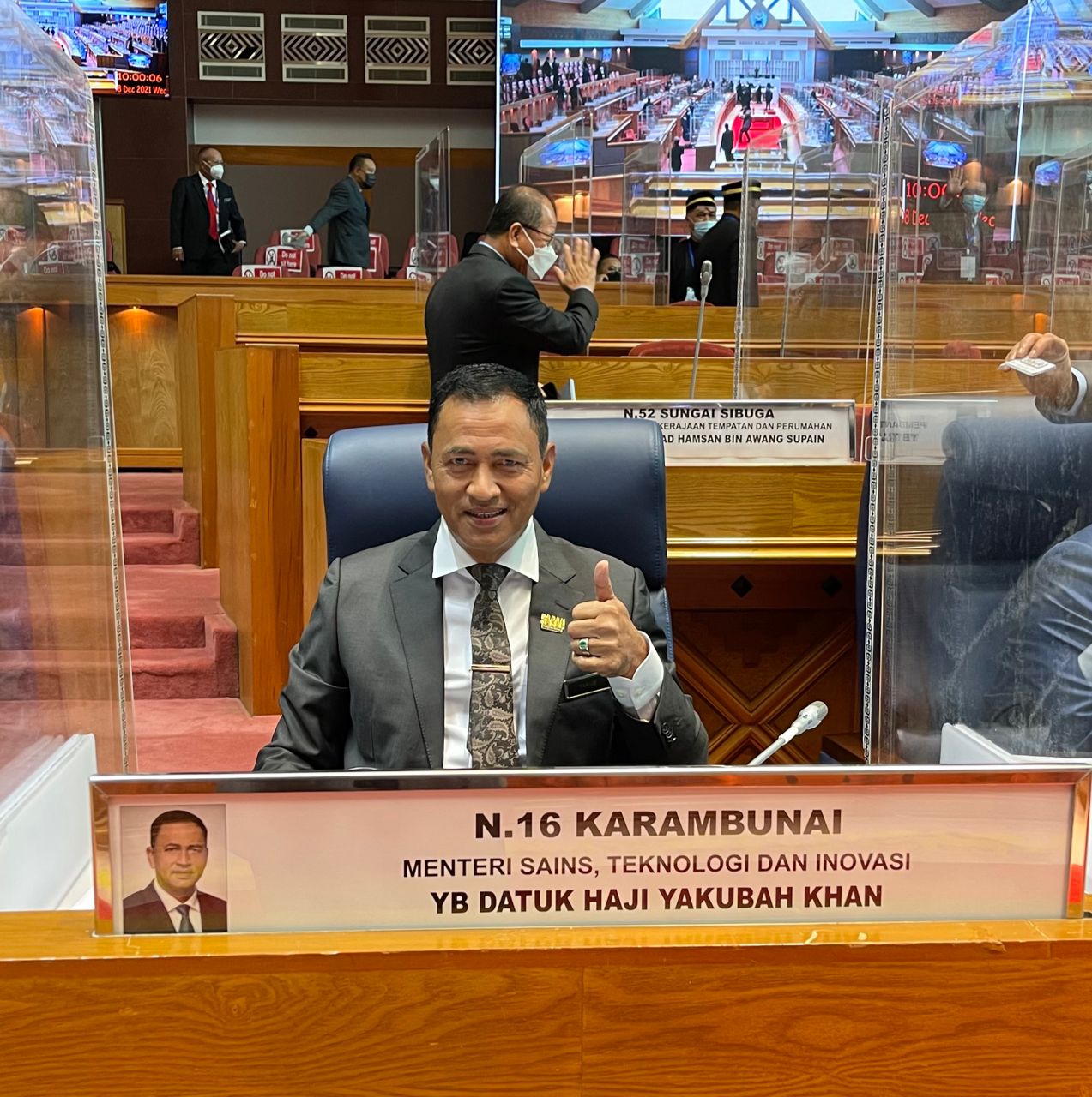 menteri sains dan teknologi