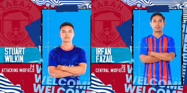 Irfan, Stuart Wilkin & 5 Pemain Muda Bersama Sabah FC