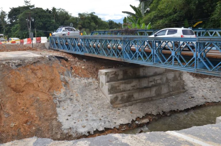 Jambatan Kekal Dibina Di Laluan KM117.1 Jalan Kota Kinabalu – Keningau