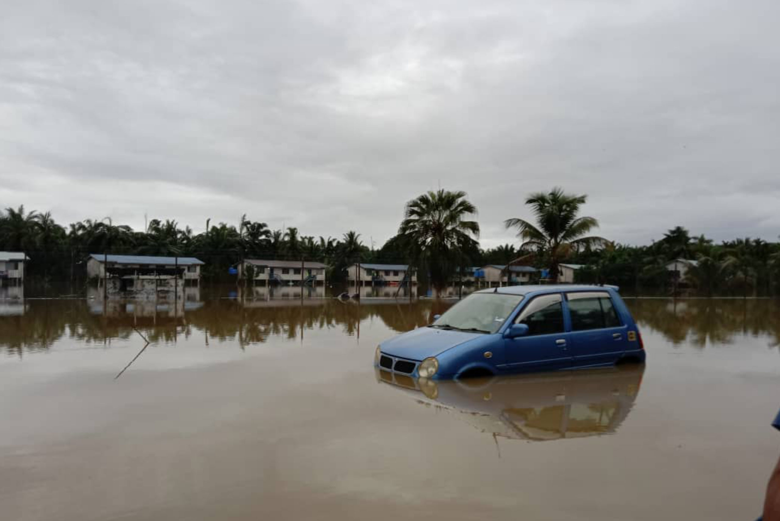 Sekitar kejadian banjir di kawasan-kawasan terjejas di Daerah Beluran.