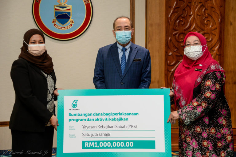 Yayasan Kebajikan Sabah Terima Sumbangan RM1.1 Juta