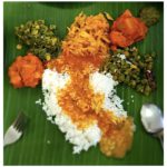 Review :- Sabahan style banana Leaf Rice