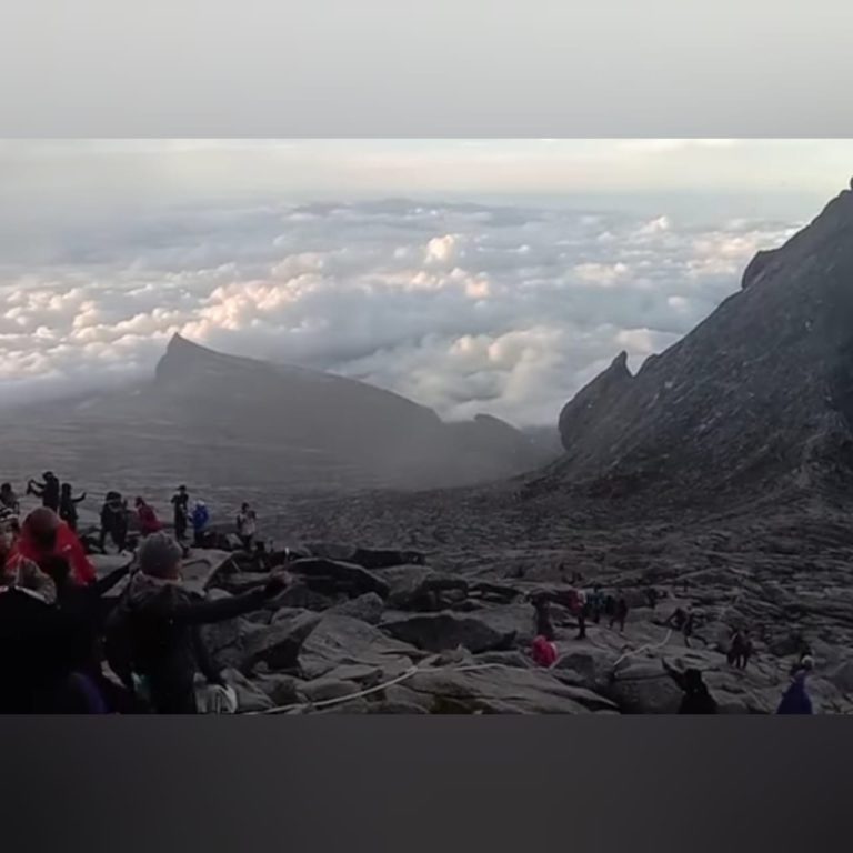 Salji Turun Di Gunung Kinabalu, Fenomena Jarang Berlaku