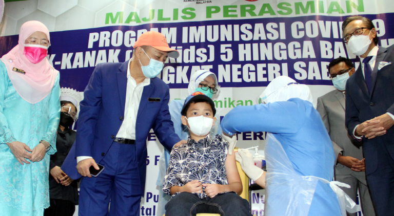 Vaksin COVID-19: 7% populasi kanak-kanak di Malaysia terima dos pertama
