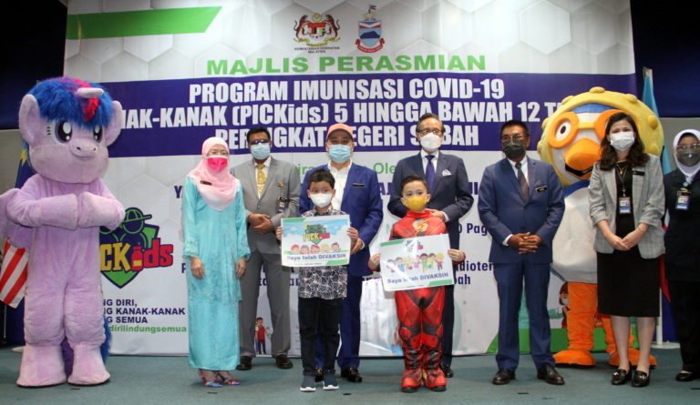 PICKids : Pemberian Vaksinasi Diperluas Ke Sekolah-Sekolah Di Sabah