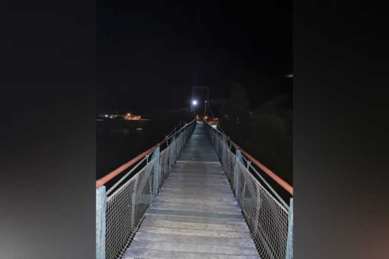 Jambatan Gantung Tamparuli Kini ‘Bercahaya’