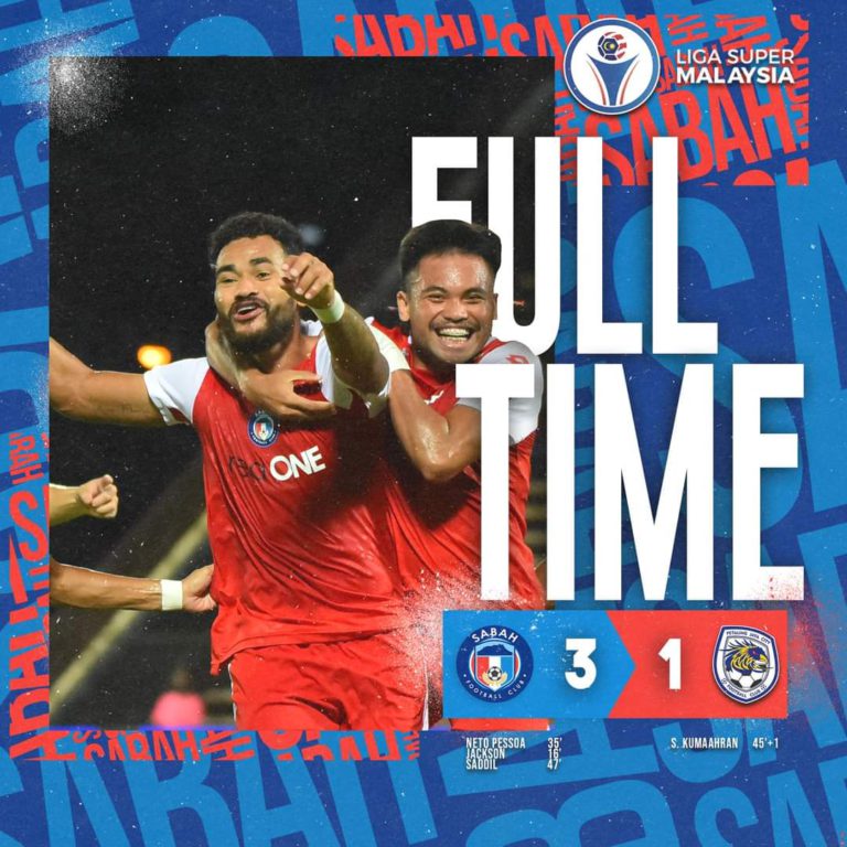 Sabah FC Menang Selesa Di Laman Sendiri