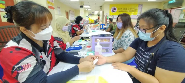 93 beg darah dikumpul tampung keperluan darah di Hospital Beaufort